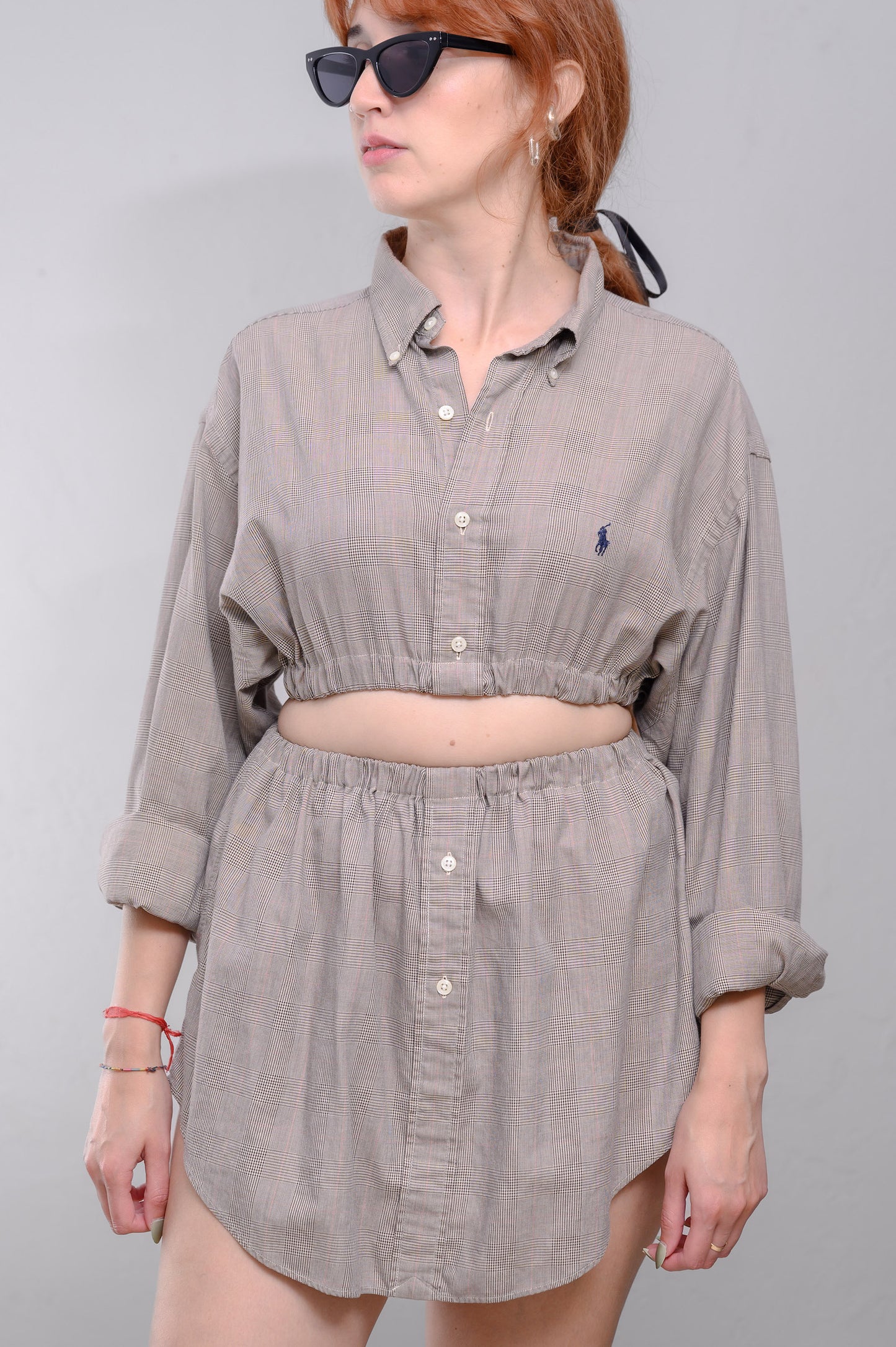 Houndstooth Top