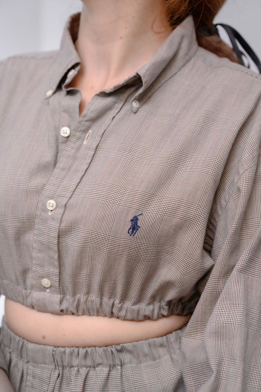Houndstooth Top